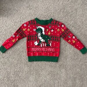 Boys Toys Story Christmas Sweater Size 4T